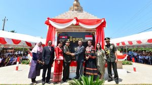 Ryamizard Resmikan Tugu Persahabatan Indonesia-Kamboja