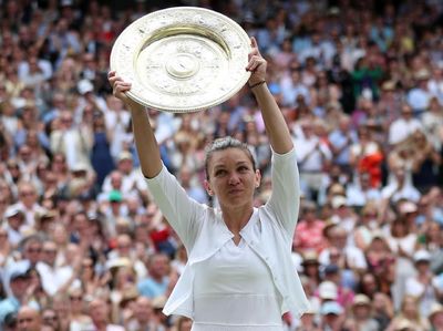 Simona Halep Ratu Wimbledon