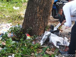 Kejam! Bayi Dibungkus Plastik Kresek dan Dibuang di Ciamis
