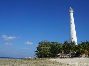 Cantik Rupawan Pulau Lengkuas di Bumi Laskar Pelangi
