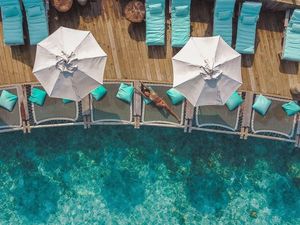 Foto: Mewahnya Hotel Joe Jonas dan Sophie Turner Bulan Madu di Maldives Foto: Mewahnya Hotel Joe Jonas dan Sophie Turner Bulan Madu di Maldives