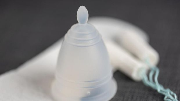 ilustrasi menstrual cup