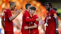 Bradford mencetak gol hiburan pada menit ke-81 lewat eksekusi penalti. Liverpool akan melanjutkan tur pramusim ke Amerika Serikat untuk menghadapi tiga klub. Reuters/Jason Cairnduff.