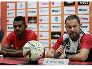 Madura United Waspadai Efek Jacksen di Persipura Madura United Waspadai Efek Jacksen di Persipura