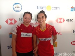 Nadya/Tiara Buka Kemenangan Tuan Rumah di Indonesia Open