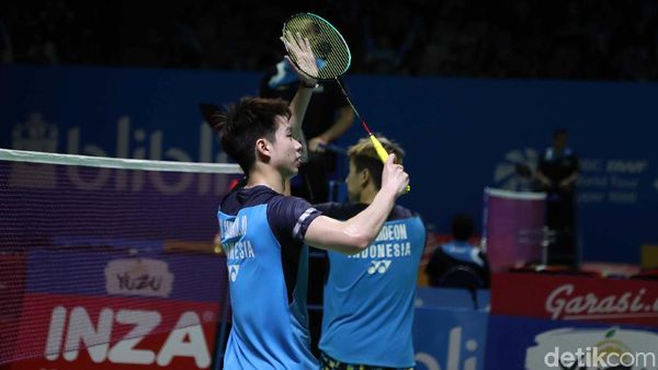 Mantap! Kevin/Marcus Lewati Hadangan Pertama