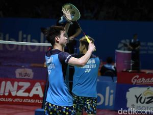 Mantap! Kevin/Marcus Lewati Hadangan Pertama