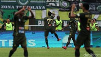 Dalam pertandingan di Stadion Pakansari, Selasa (16/7/2019) sore WIB, ada lima gol yang tercipta pada babak pertama.
