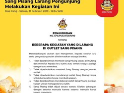 Waduh! Sang Pisang Juga Keluarkan Larangan Bagi Pembeli