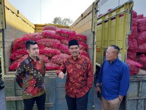 RI Ekspor 1.000 Ton Bawang Merah ke Singapura hingga Thailand