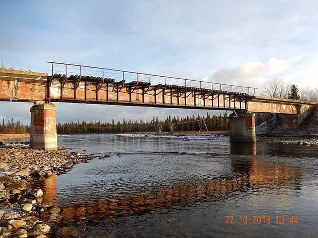 Bukan Sulap Bukan Sihir, Jembatan Seberat 56 Ton di Rusia Hilang Bukan Sulap Bukan Sihir, Jembatan Seberat 56 Ton di Rusia Hilang