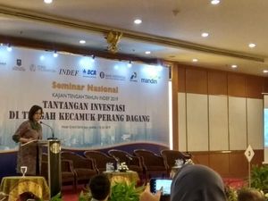 Sri Mulyani Kumpul Bareng Pengusaha dan Ekonom Bahas Perang Dagang