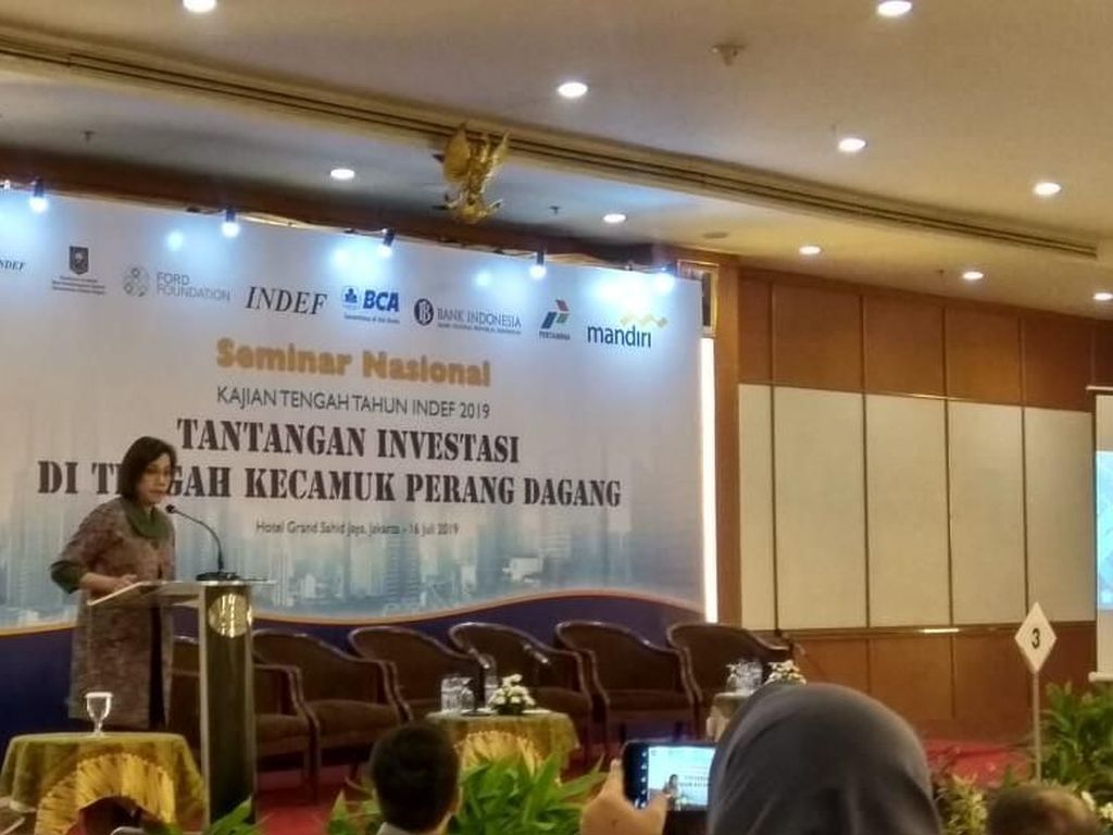 Sri Mulyani Kumpul Bareng Pengusaha dan Ekonom Bahas Perang Dagang Sri Mulyani Kumpul Bareng Pengusaha dan Ekonom Bahas Perang Dagang