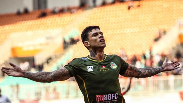 Ciro Alves menjadi pemain yang paling sering terlibat gol di Liga 1 2019. (Foto: Rifkianto Nugroho)