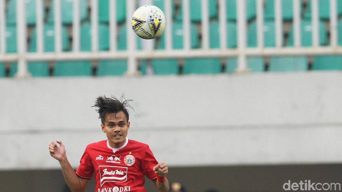 Pemain Persija Jakarta, Rezaldi Hehanussa. Foto: Rifkianto Nugroho/detikcom)