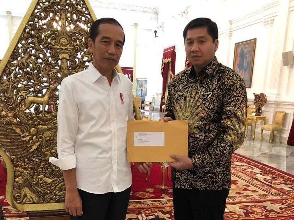 Jokowi Terima Laporan dan Audit Piala Presiden 2019