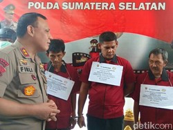 Polisi Tangkap 4 Bandar Sabu Jaringan Aceh di Sumsel