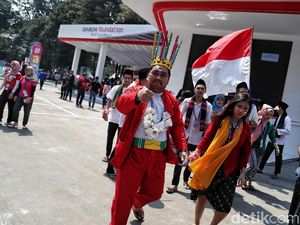 Meriah! Ini Ragam Gaya Penonton Indonesia Open 2019