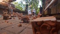 Begini Dampak Kerusakan Gempa M 6 di Bali