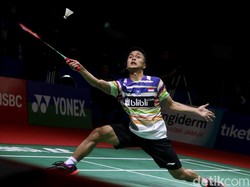 Tarung Tiga Gim, Anthony ke Perempatfinal Japan Open