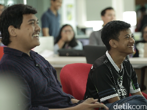 Serunya Momen Adu PES Rizky Faidan vs Jagoan detikcom