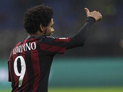 Luiz Adriano di AC Milan selama satu setengah musim. Dia menorehakn enam gol dari 36 laga. (Foto: Marco Luzzani/Getty Images)