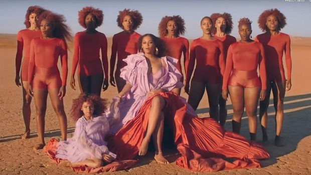 Aksi Putri Beyonce di Video Klip Soundtrack ‘The Lion King’