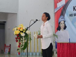 Dipanggil KPPU soal Rangkap Jabatan Direksi Garuda, Rini: Lihat Besok