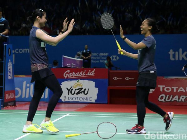 Della/Rizki Amankan Posisi di Babak Kedua Indonesia Open 2019