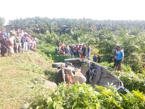 4 Penumpang Bus Tewas dalam Kecelakaan di Batu Bara Sumut