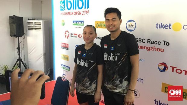 Tontowi/Winny tampil impresif di babak pertama Indonesia Open.