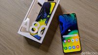 Penampakan Galaxy A80, Ponsel Anyar Samsung Seharga Rp 9,5 Juta