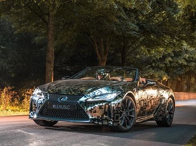 Lexus LC Convertible Siap Mengaspal