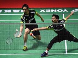 Hendra/Ahsan dan Della/Rizki Lolos Babak Kedua Indonesia Open