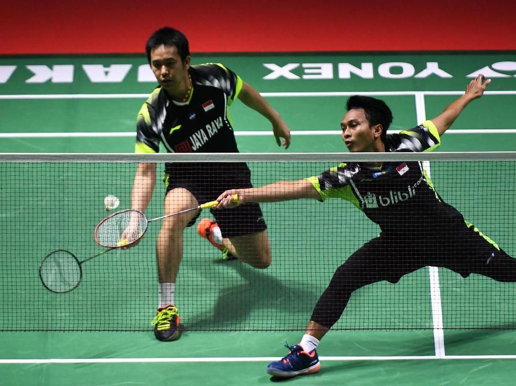 Hendra/Ahsan dan Della/Rizki Lolos Babak Kedua Indonesia Open Hendra/Ahsan dan Della/Rizki Lolos Babak Kedua Indonesia Open