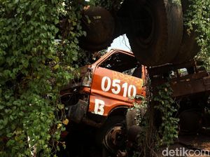 Penampakan Kuburan Truk Sampah Jakarta