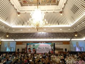 Halalbihalal DMI, Maruf Amin Bicara Dakwah Tanpa Membenci