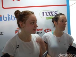 Ganda Inggris Ini Senang dengan Berisiknya Suporter di Istora, meskipun...