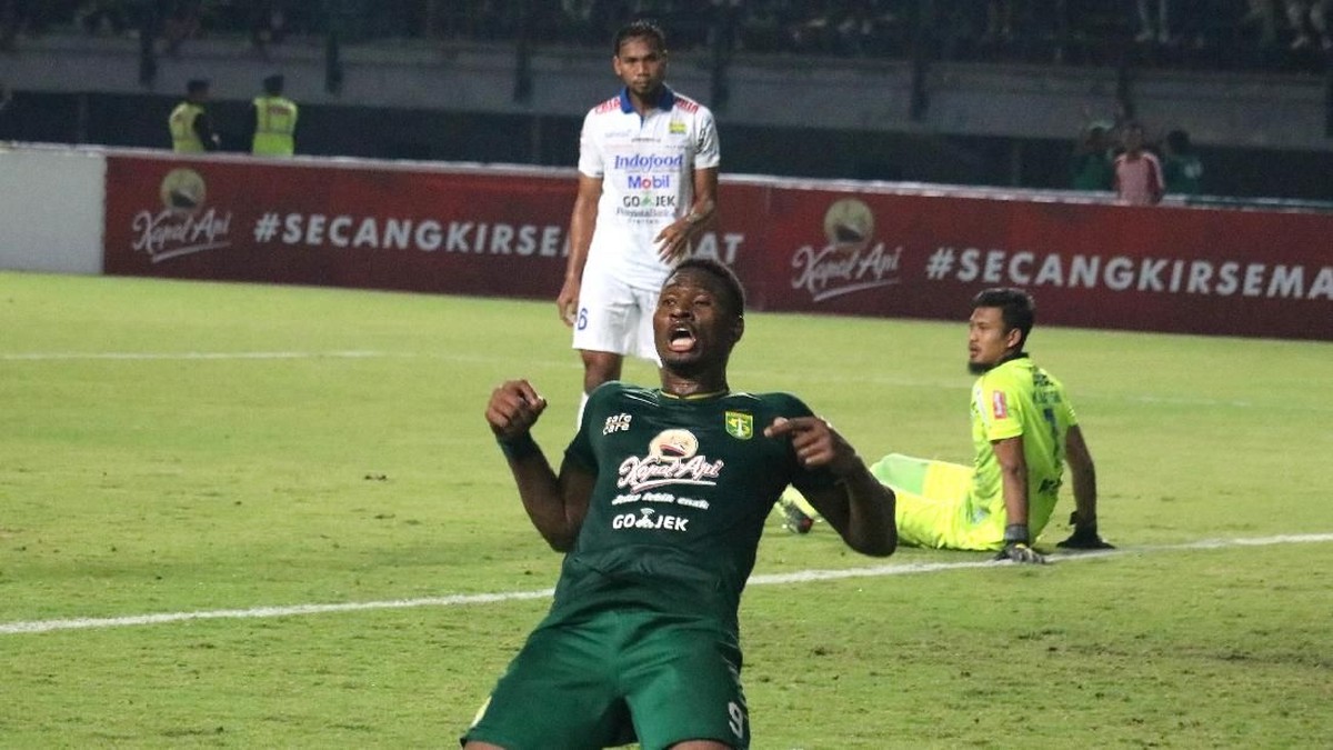 Amido Balde sudah pulih dan siap jadi ancaman untuk PSM Makassar (ANTARA FOTO/Didik Suhartono)