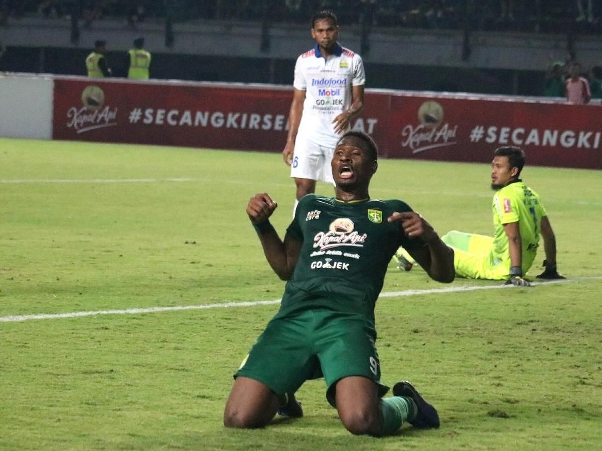 Amido Balde dikaitkan dengan PSM Makassar. (Foto: Didik Suhartono/Antara)