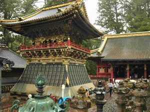 Potret Altar Shogun Tokugawa di Jepang