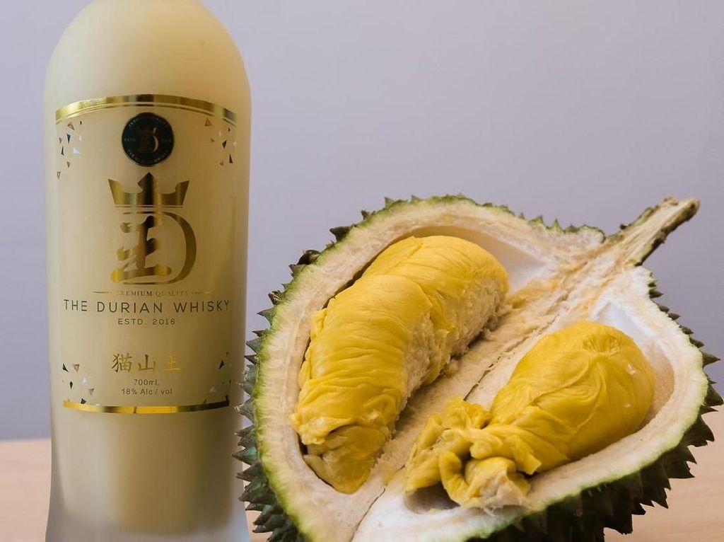 Pencinta Durian, Whisky Durian Ini Dibuat dari Durian Musang King