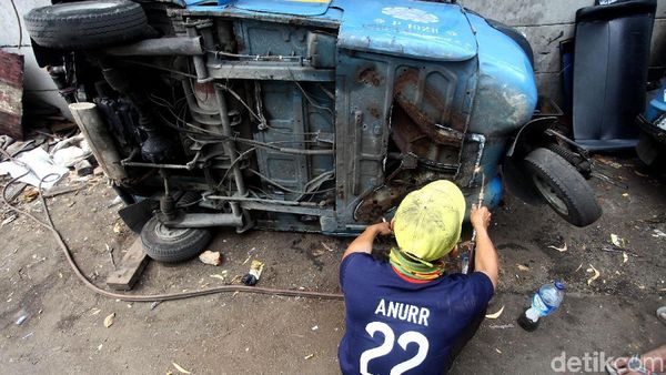 Rumah Sakit Bajaj di Jakpus, Bikin Si Tiga Roda Guling-gulingan