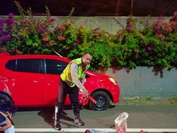 Korban Tewas Tabrak Lari di Tol Kamal Sedang Ganti Ban Pecah