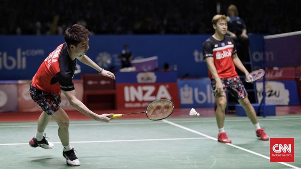 Kevin/Marcus Lolos ke Final Indonesia Open dengan Nyaman