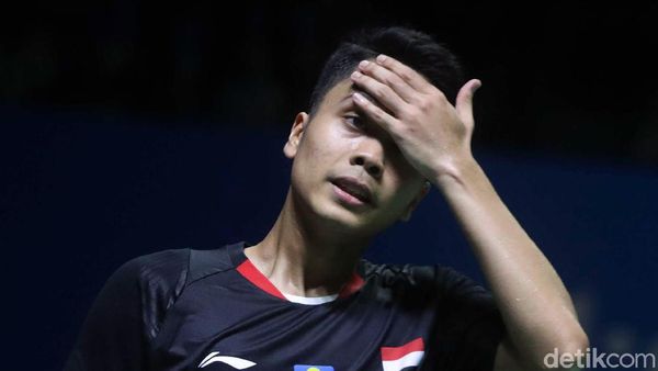 Langkah Ginting Terhenti di 16 Besar Indonesia Open