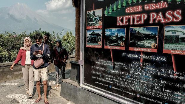 Pemandangan Ketep Pass di Magelang, Jawa Tengah. (Dok. Kementerian Pariwisata)