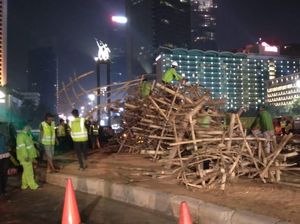 Anies Samakan Bambu Getah Getih dengan Banner Asian Games 2018 Anies Samakan Bambu Getah Getih dengan Banner Asian Games 2018