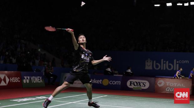 Ginting Lolos ke Babak Kedua Kejuaraan Dunia Bulutangkis