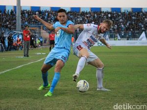 Gol Pertama Persela Bikin Bali United Kesulitan